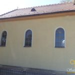 Church Stained Glass Windows Installation - Mliečno Church - Csilla Soós