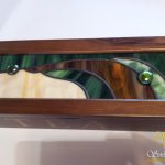 Stained Glass Inlay Tea Box - Csilla Soós