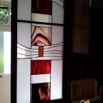 Stained Glass Room Divider: Modern Window - Csilla Soós