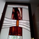 Stained Glass Room Divider: Modern Window - Csilla Soós