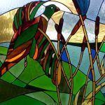 Stained Glass Window Inserts: Hunting Scene - Csilla Soós