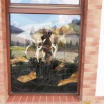 Stained Glass Window Inserts Hunting Scene - Csilla Soós