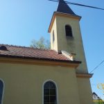 Church Stained Glass Windows: Mliečno Church