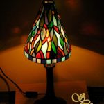 Metal and Tiffany Stained Glass Lamps (Table Lamps) - Csilla Soós