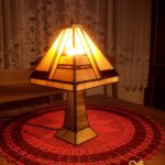 Metal and Tiffany Stained Glass Lamps (Table Lamps) - Csilla Soós