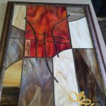 Unique Stained Glass Wall Art: Modern Image - Csilla Soós