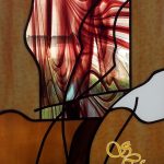 Unique Stained Glass Wall Art: Modern Image - Csilla Soós