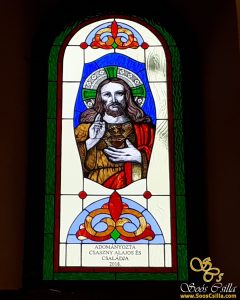 Church Stained Glass Windows: Boldogfa Church - Csilla Soós