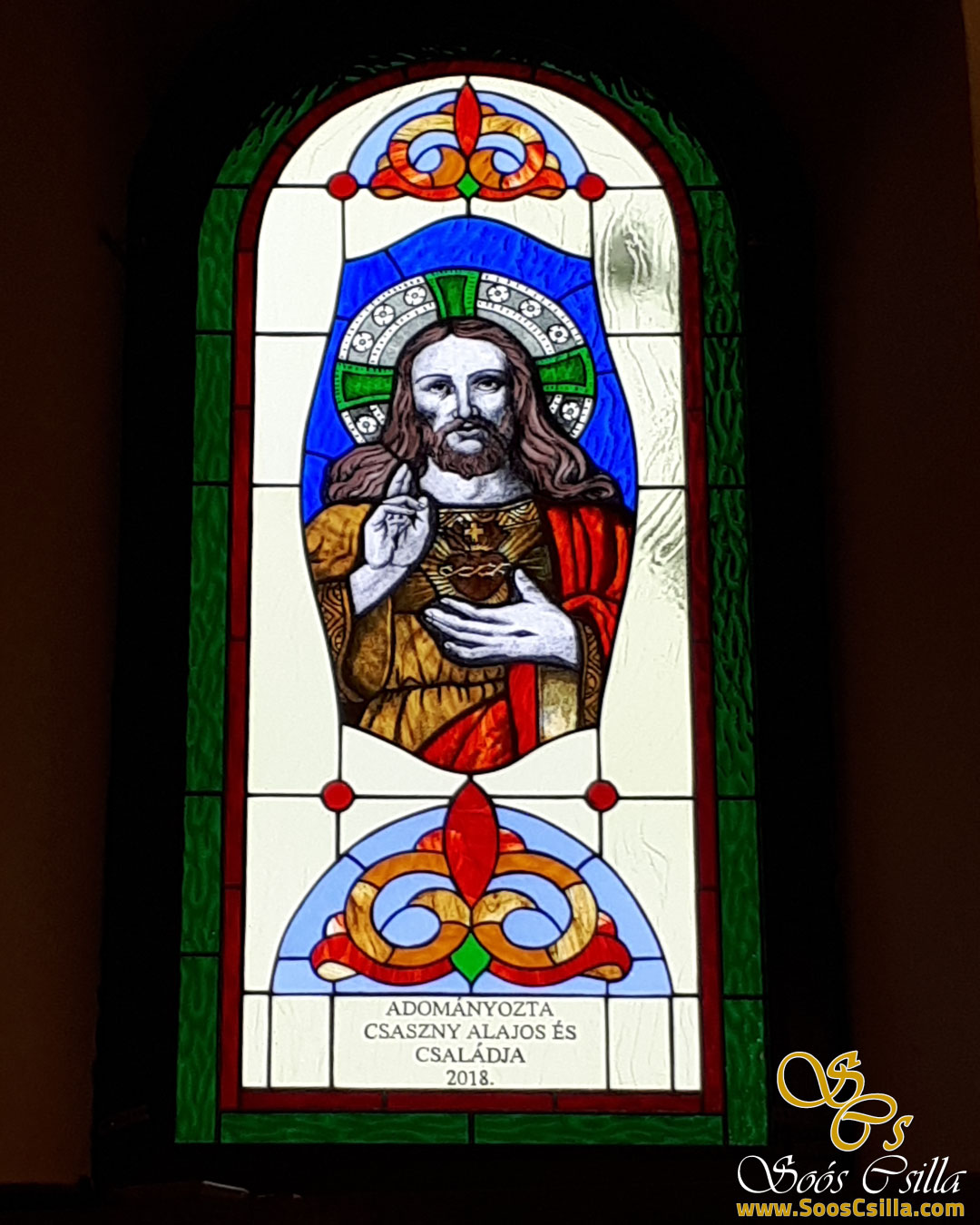CHURCH STAINED GLASS WINDOWS IN FLORIDA AND IN CALIFORNIA