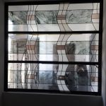Modern Stained Glass Room Divider - Csilla Soós