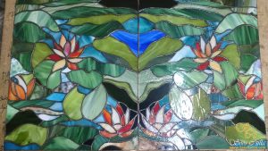 Stained Glass Art Nouveau Window Inserts - Csilla Soós