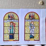 Church Stained Glass Windows: Szomolya Nativity of Mary